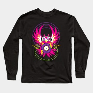 DJ Owl Long Sleeve T-Shirt